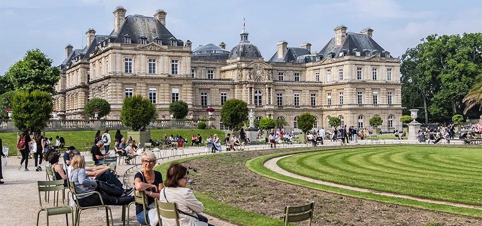 Relax in the Luxembourg Gardens