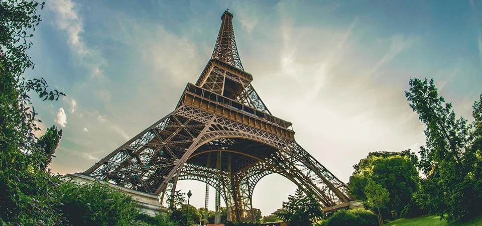 Marvel at the Eiffel Tower