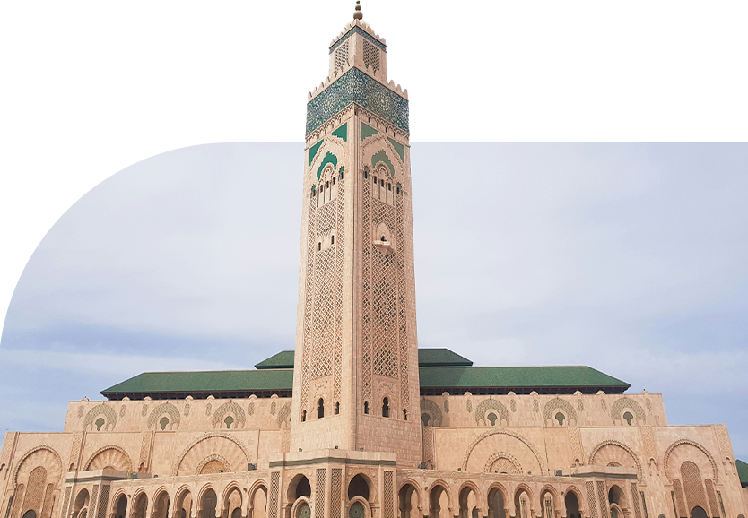 Hassan II Mosque in Casablanca, Morocco